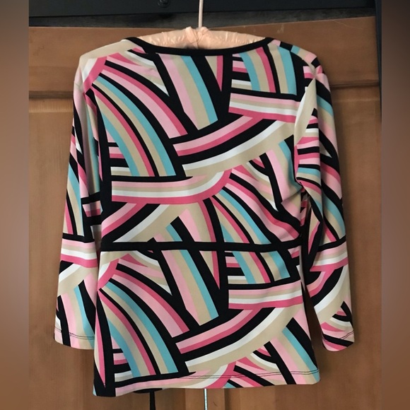 Vintage Y2K New York & Company Colorful Blouse Size S - Picture 2 of 5